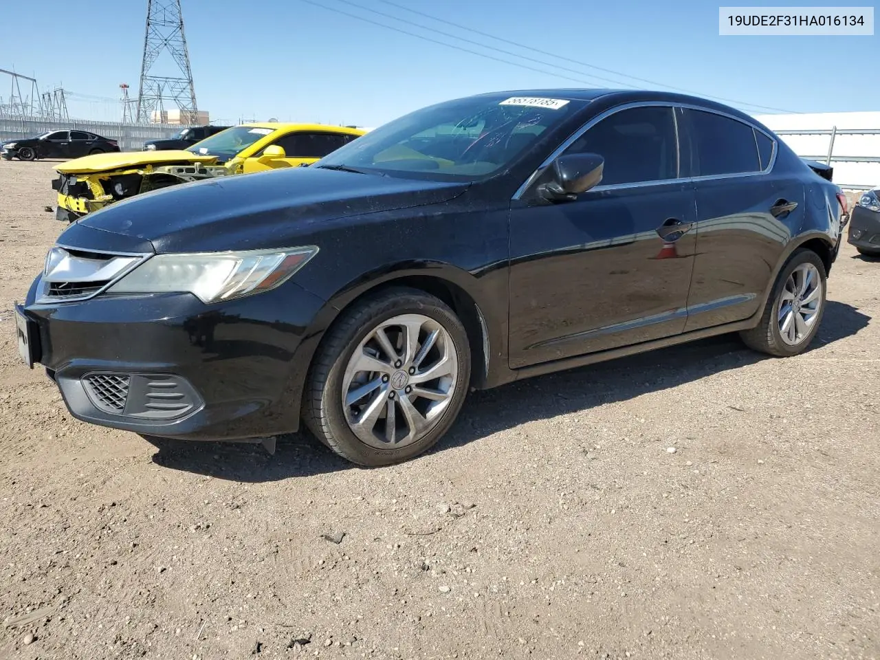 2017 Acura Ilx Base Watch Plus VIN: 19UDE2F31HA016134 Lot: 56518185