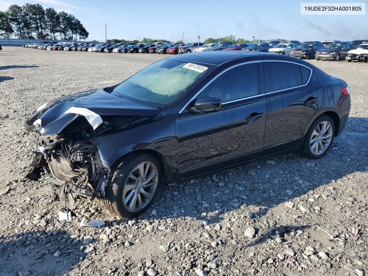 2017 Acura Ilx Base Watch Plus VIN: 19UDE2F32HA001805 Lot: 56672925