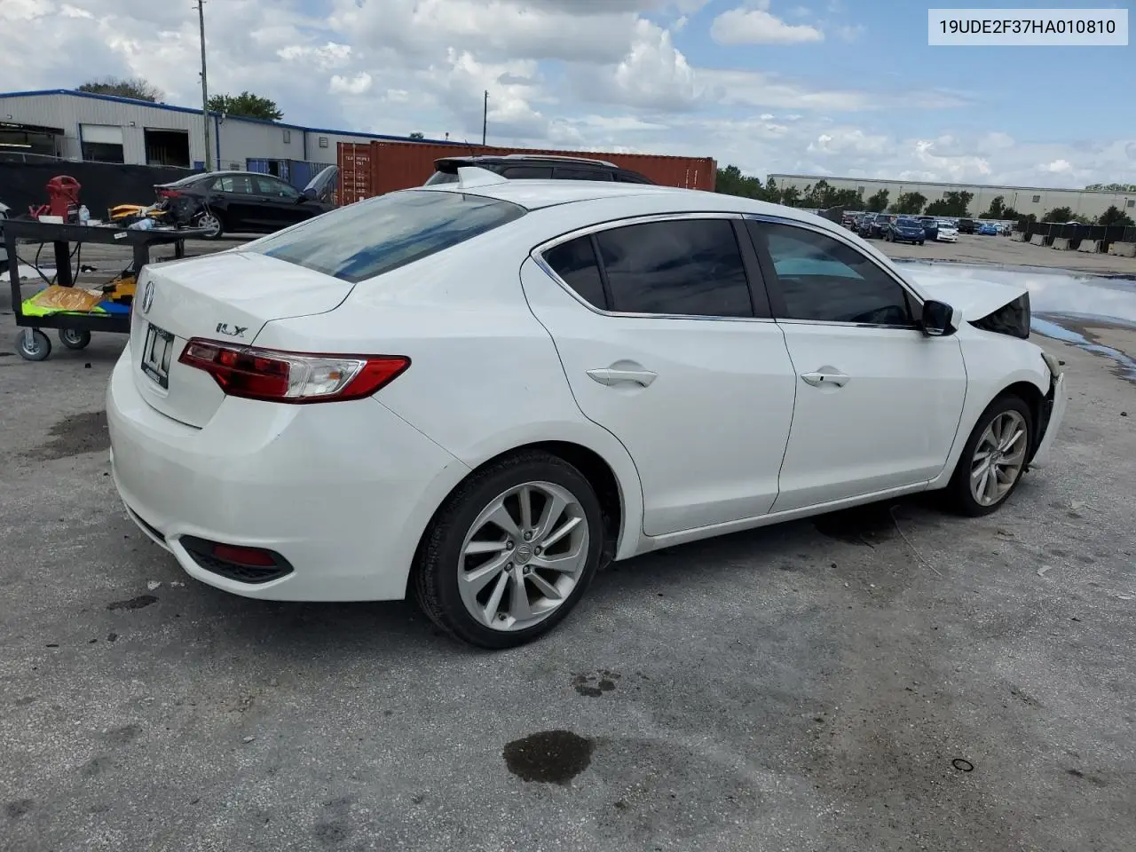 2017 Acura Ilx Base Watch Plus VIN: 19UDE2F37HA010810 Lot: 56712825