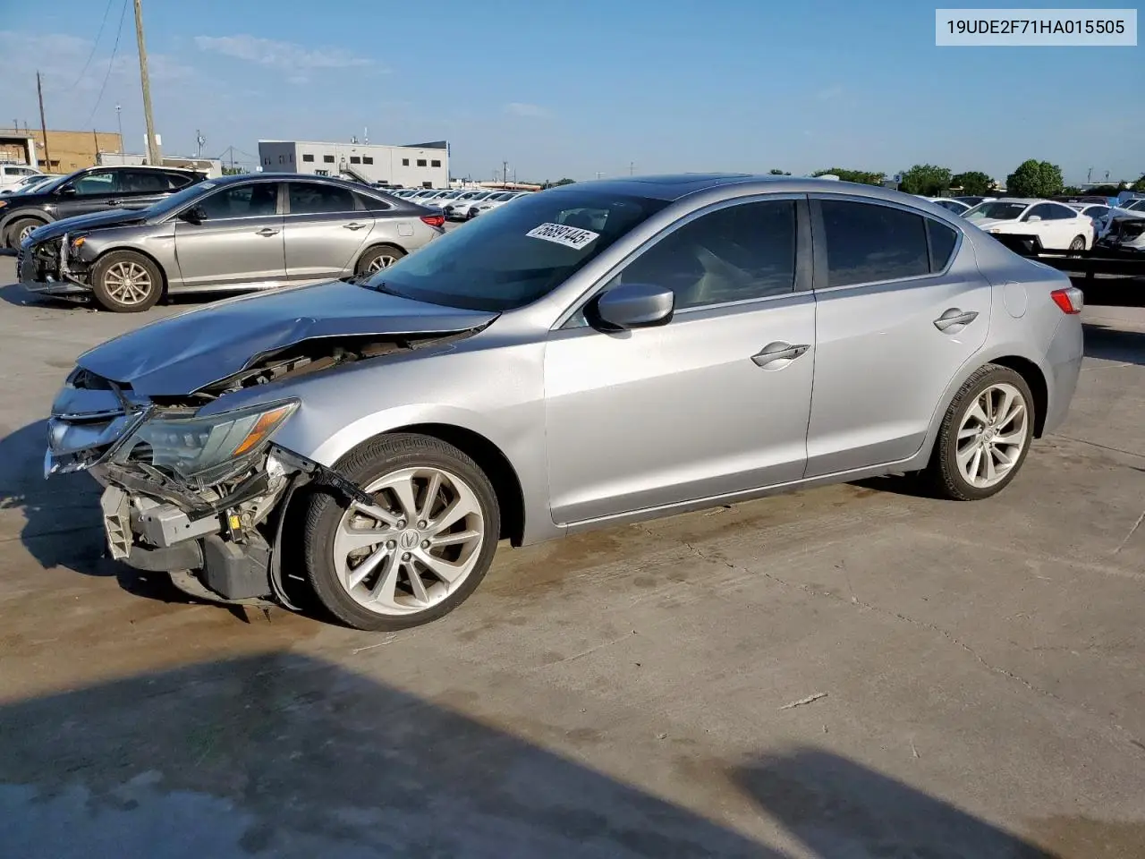 2017 Acura Ilx Premium VIN: 19UDE2F71HA015505 Lot: 56891445