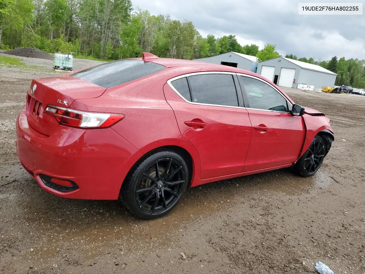 2017 Acura Ilx Premium VIN: 19UDE2F76HA802255 Lot: 58668195