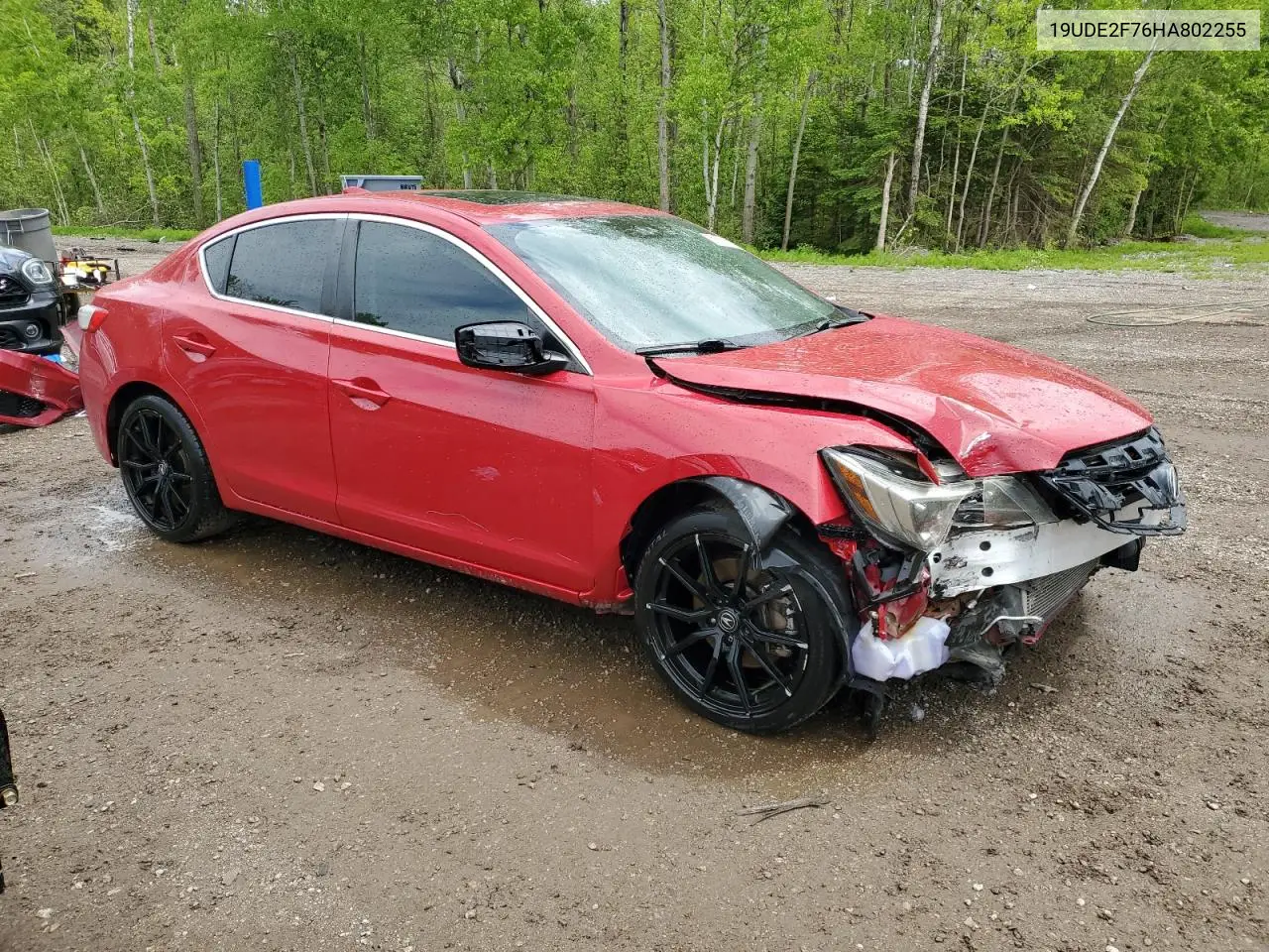 2017 Acura Ilx Premium VIN: 19UDE2F76HA802255 Lot: 58668195