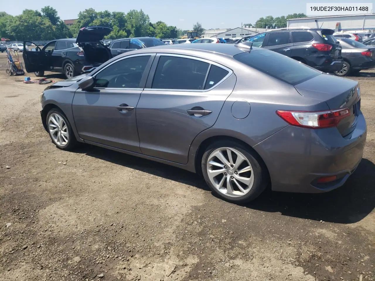 2017 Acura Ilx Base Watch Plus VIN: 19UDE2F30HA011488 Lot: 61614635