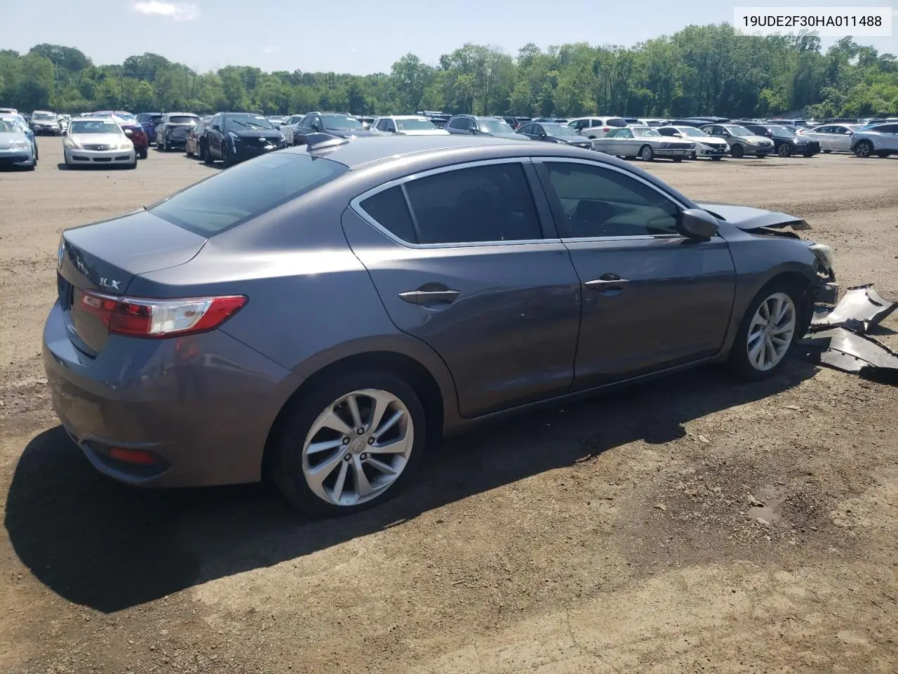 2017 Acura Ilx Base Watch Plus VIN: 19UDE2F30HA011488 Lot: 61614635