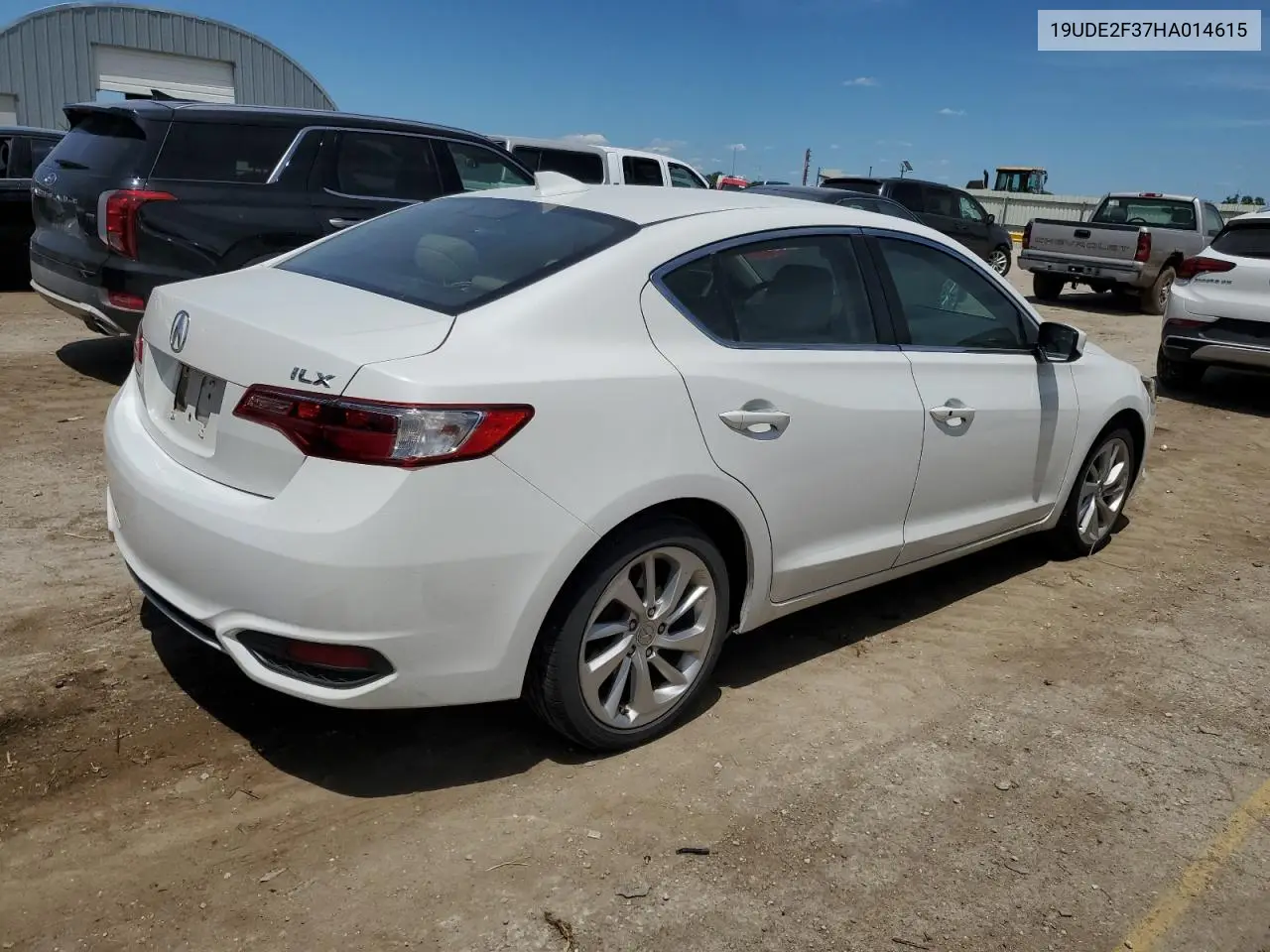 2017 Acura Ilx Base Watch Plus VIN: 19UDE2F37HA014615 Lot: 63090615