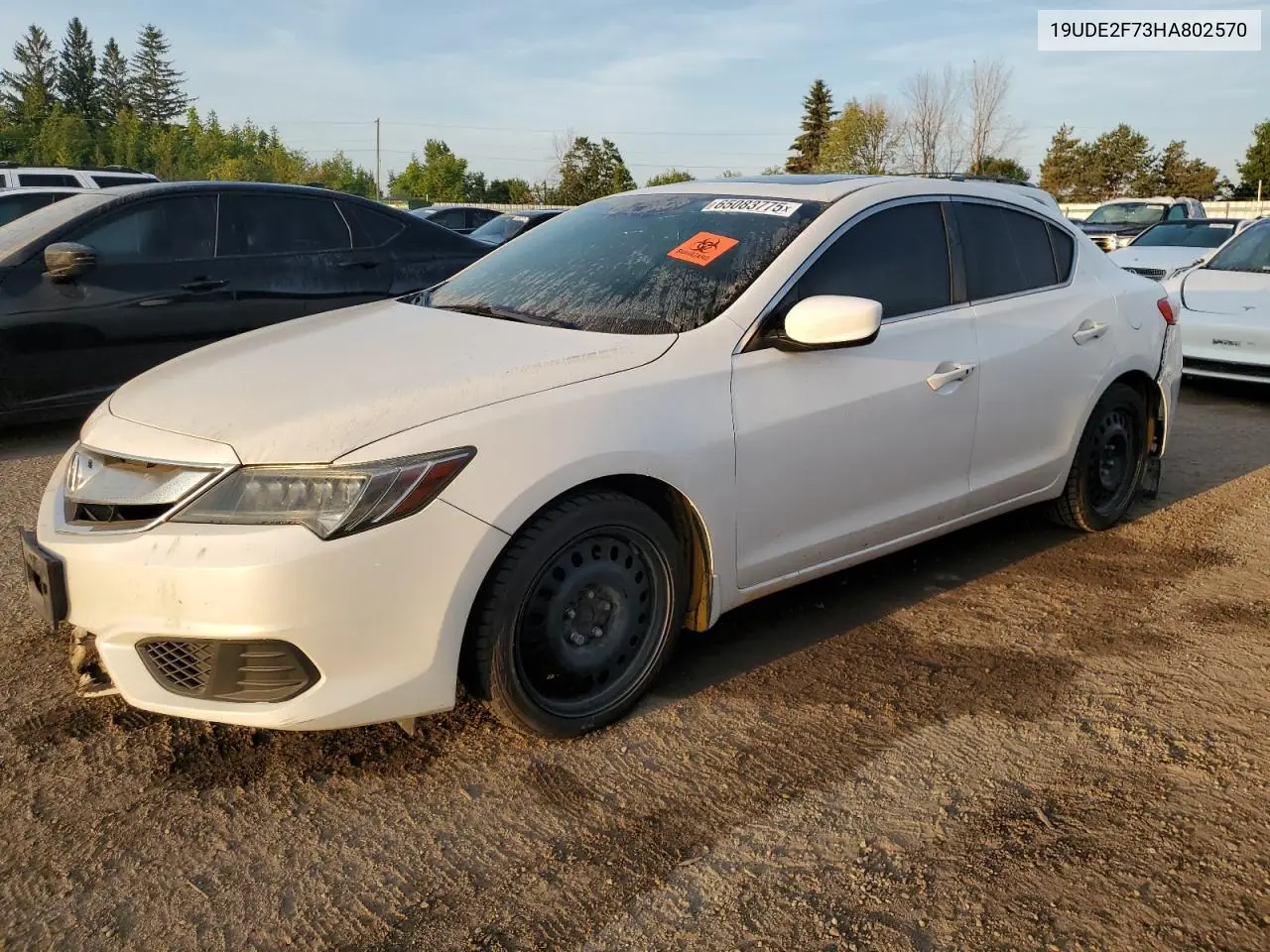 2017 Acura Ilx Premium VIN: 19UDE2F73HA802570 Lot: 65083775