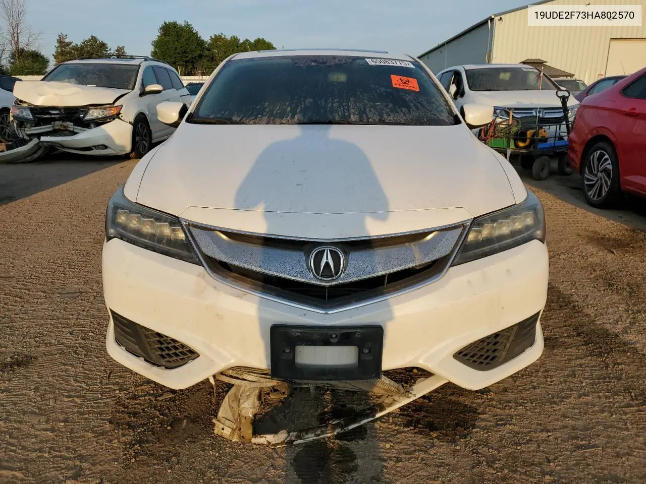 2017 Acura Ilx Premium VIN: 19UDE2F73HA802570 Lot: 65083775