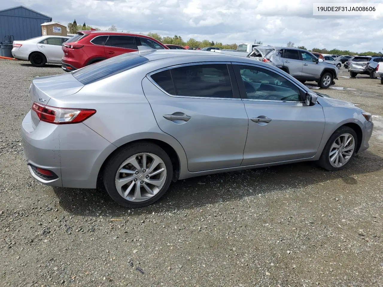 2018 Acura Ilx Base Watch Plus VIN: 19UDE2F31JA008606 Lot: 51183785