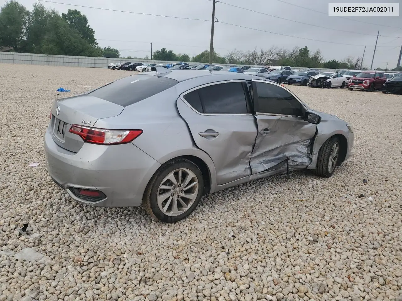 2018 Acura Ilx Premium VIN: 19UDE2F72JA002011 Lot: 51653905