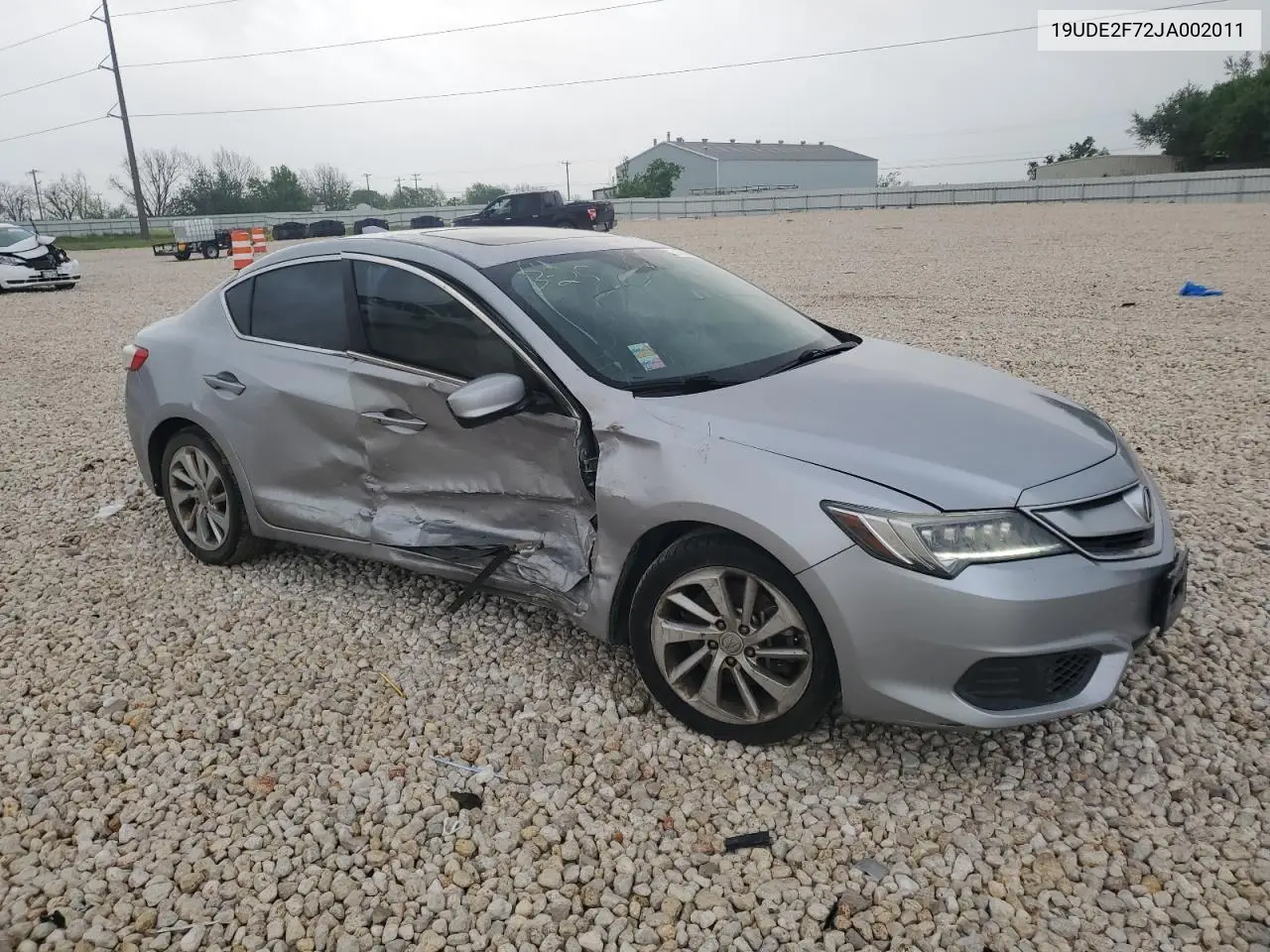 2018 Acura Ilx Premium VIN: 19UDE2F72JA002011 Lot: 51653905