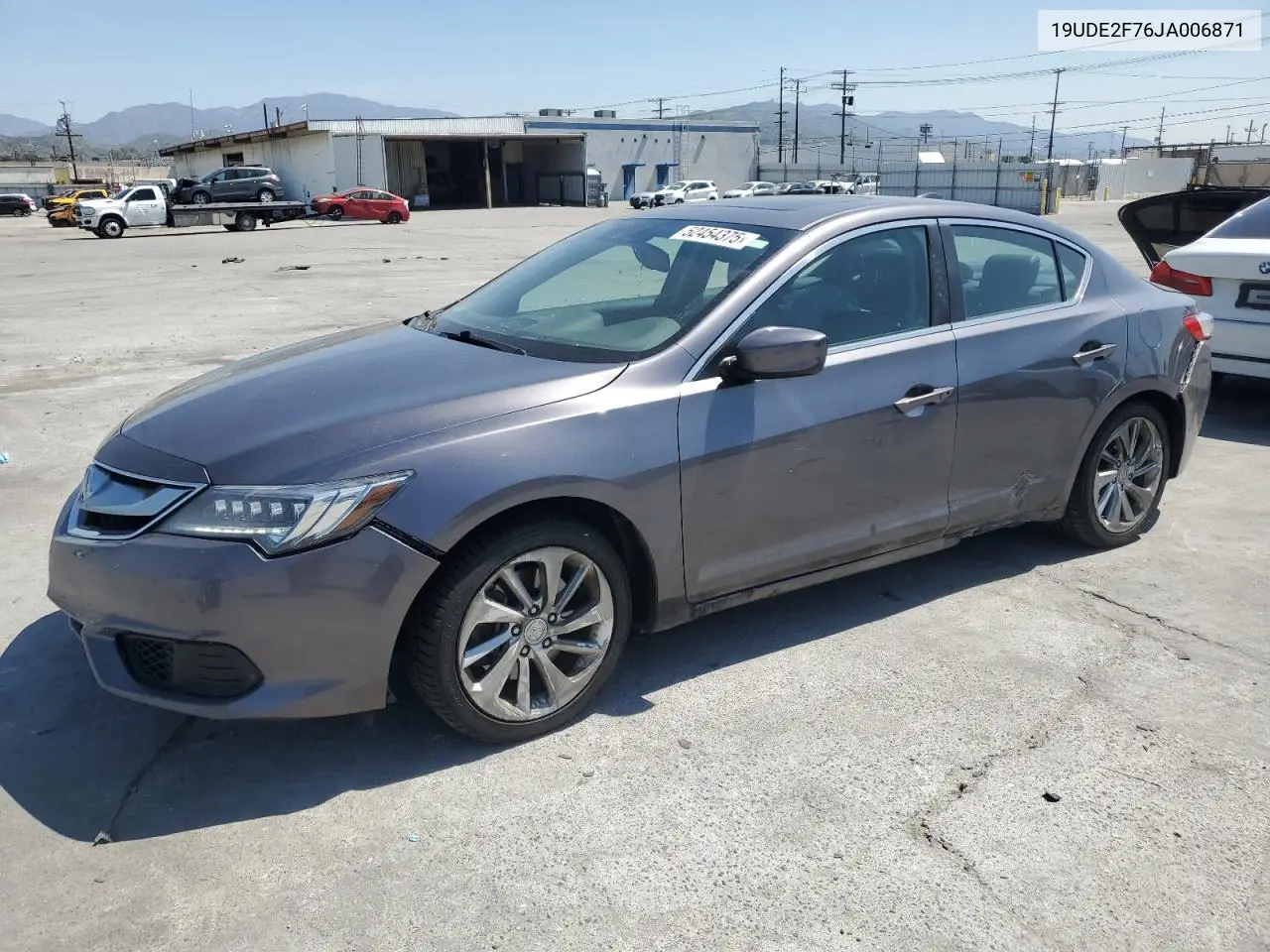 2018 Acura Ilx Premium VIN: 19UDE2F76JA006871 Lot: 52454375
