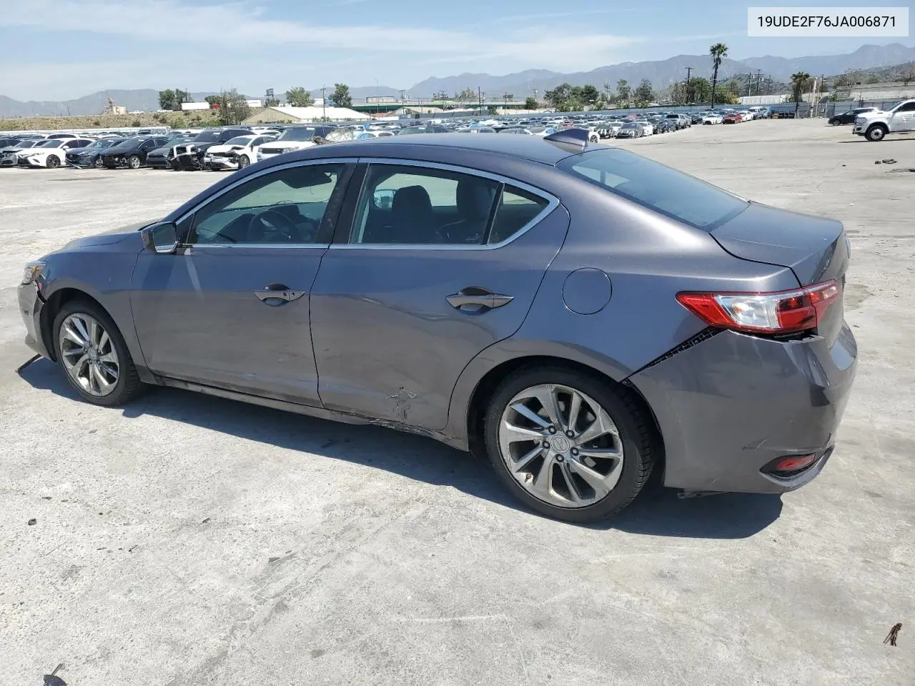 2018 Acura Ilx Premium VIN: 19UDE2F76JA006871 Lot: 52454375