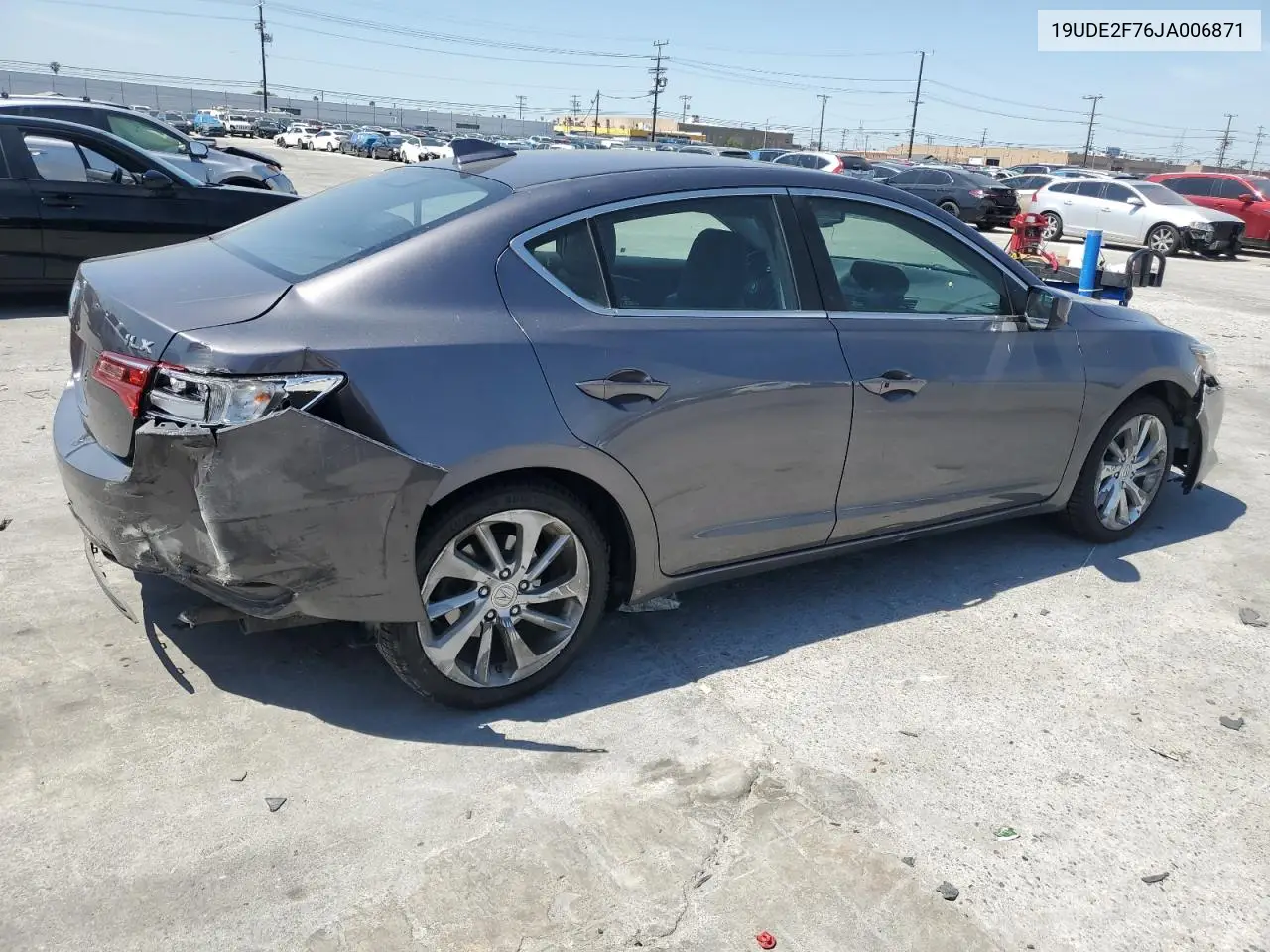 2018 Acura Ilx Premium VIN: 19UDE2F76JA006871 Lot: 52454375