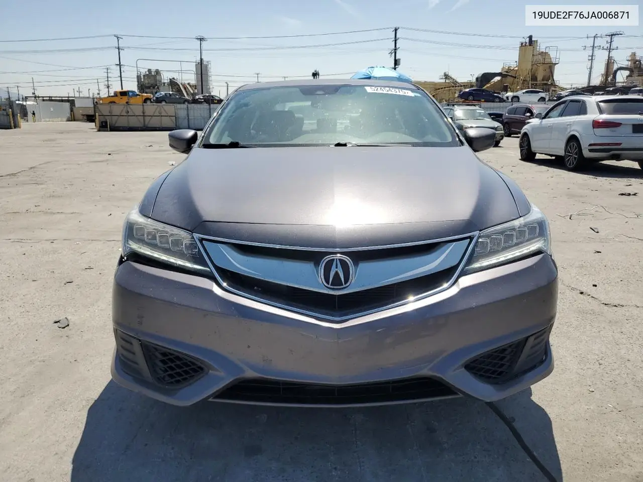 2018 Acura Ilx Premium VIN: 19UDE2F76JA006871 Lot: 52454375