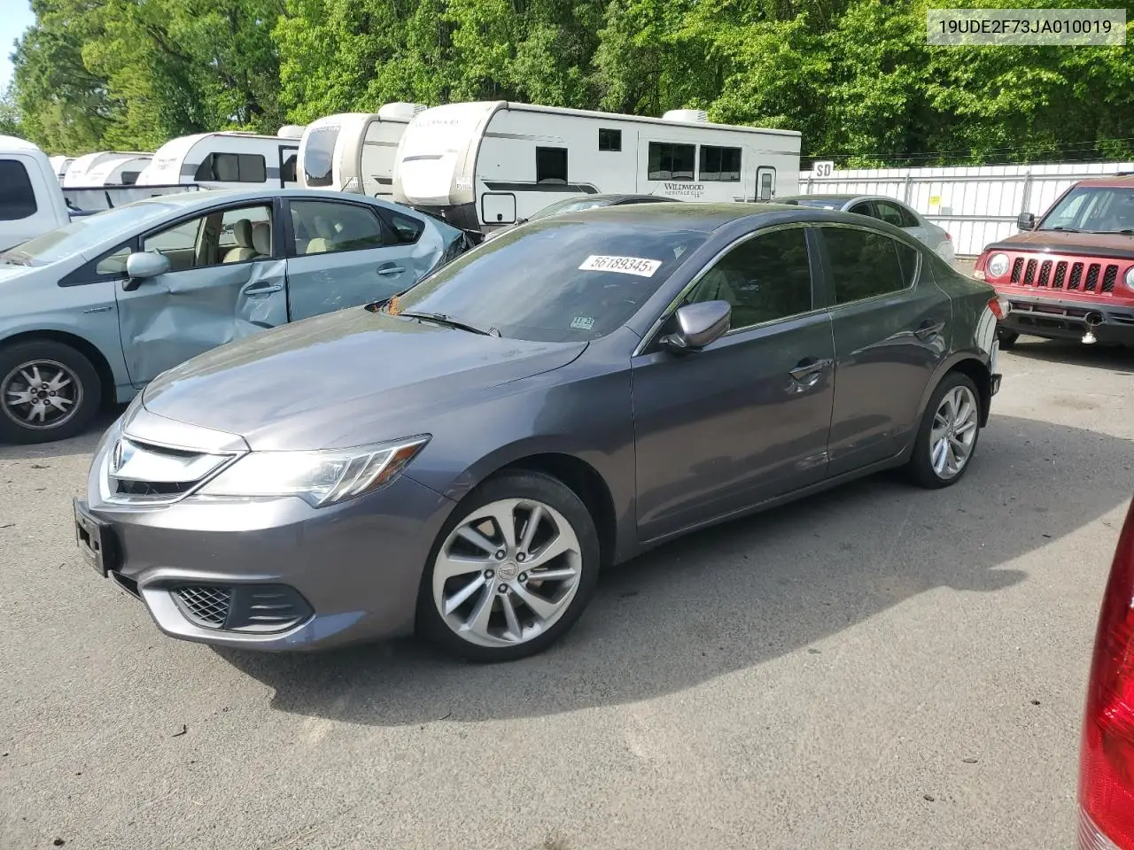 2018 Acura Ilx Premium VIN: 19UDE2F73JA010019 Lot: 56189345