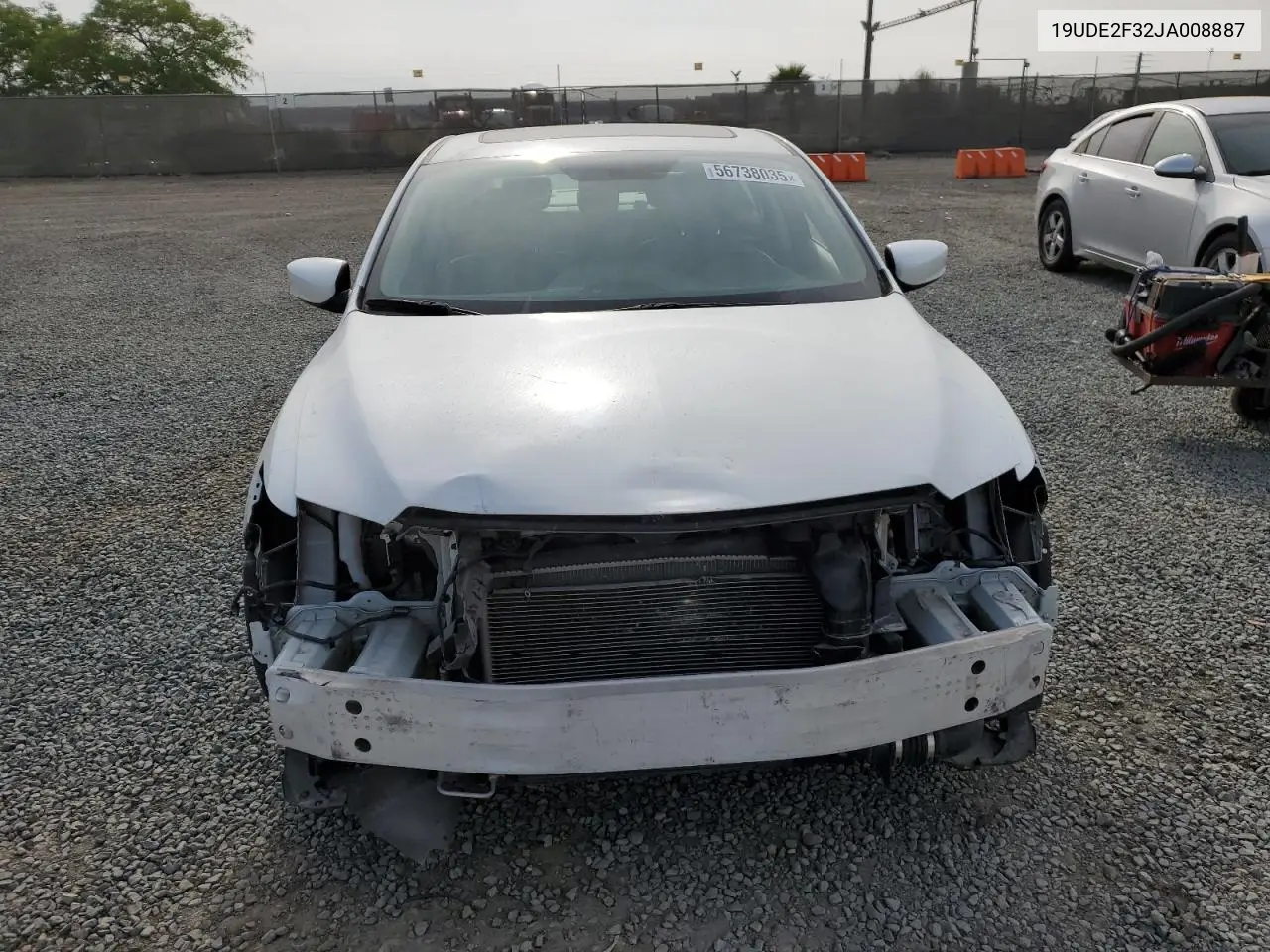 2018 Acura Ilx Base Watch Plus VIN: 19UDE2F32JA008887 Lot: 56738035