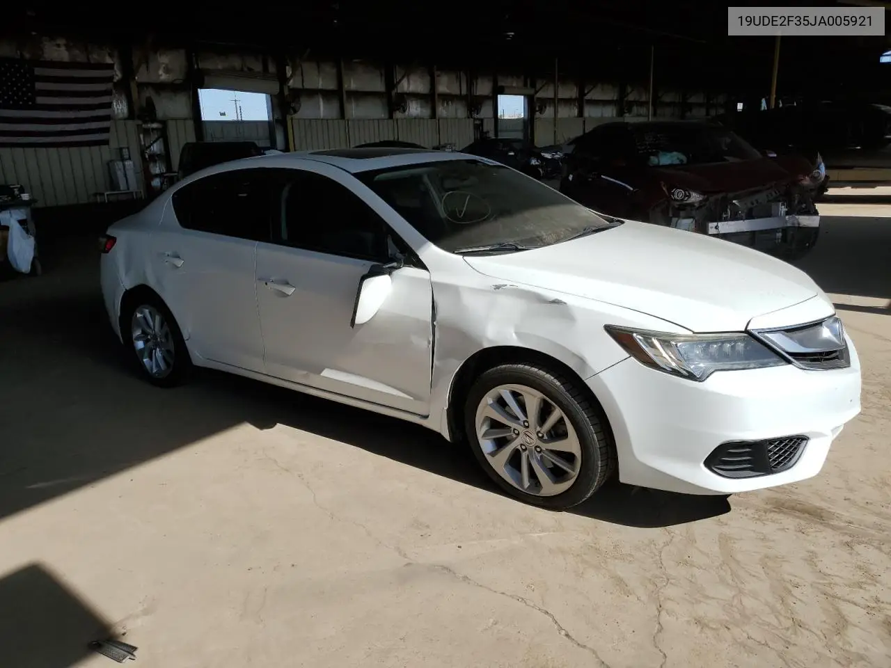 2018 Acura Ilx Base Watch Plus VIN: 19UDE2F35JA005921 Lot: 56997585
