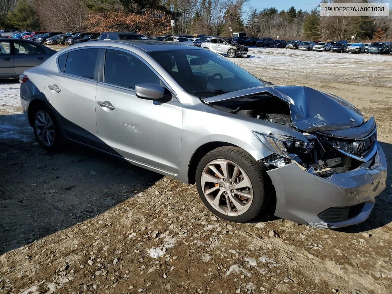 2018 Acura Ilx Premium VIN: 19UDE2F76JA001038 Lot: 84256664