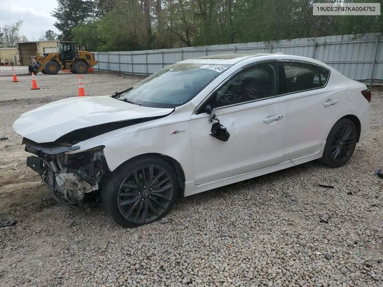 2019 Acura Ilx Premium A-Spec VIN: 19UDE2F87KA004752 Lot: 50631845