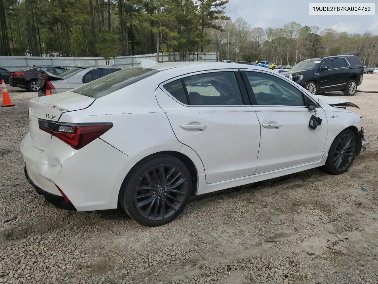 2019 Acura Ilx Premium A-Spec VIN: 19UDE2F87KA004752 Lot: 50631845