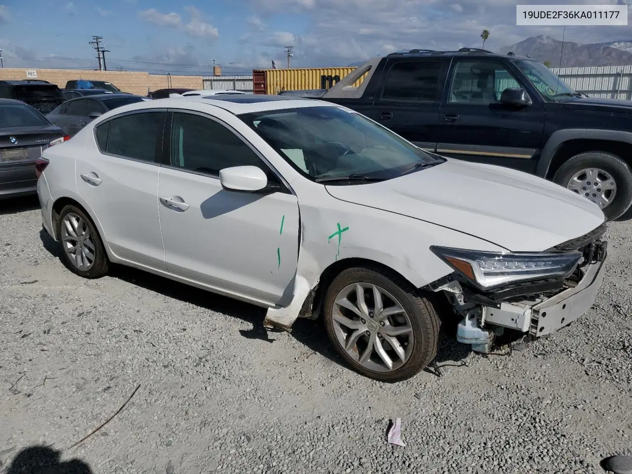2019 Acura Ilx VIN: 19UDE2F36KA011177 Lot: 50987435