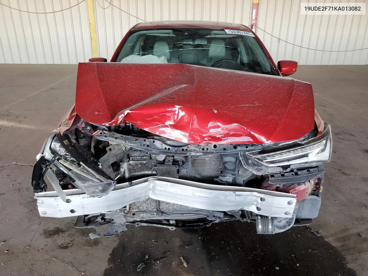 2019 Acura Ilx Premium VIN: 19UDE2F71KA013082 Lot: 53367445