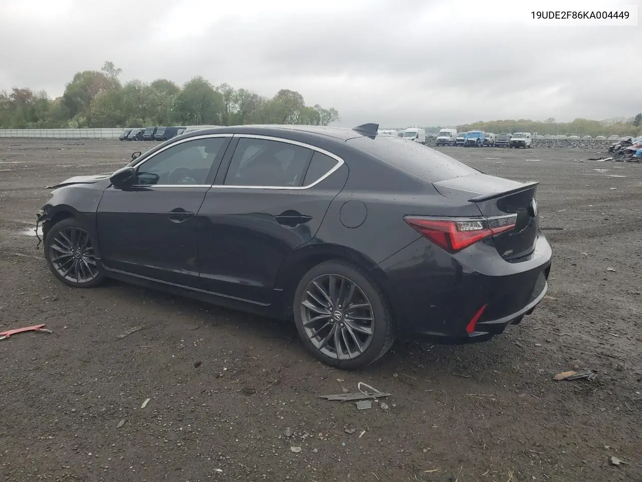 2019 Acura Ilx Premium A-Spec VIN: 19UDE2F86KA004449 Lot: 55303115