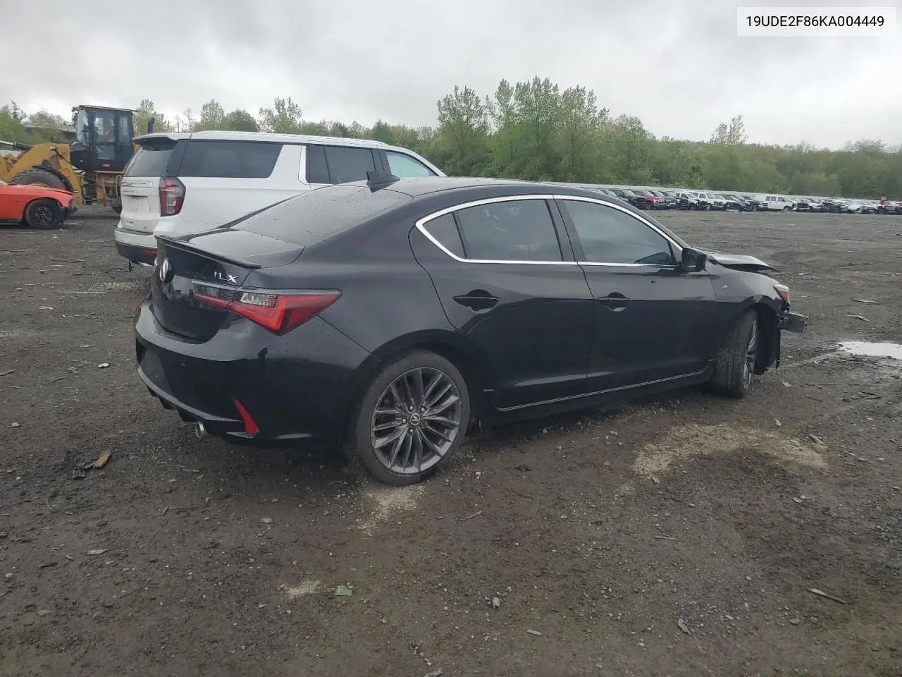 2019 Acura Ilx Premium A-Spec VIN: 19UDE2F86KA004449 Lot: 55303115