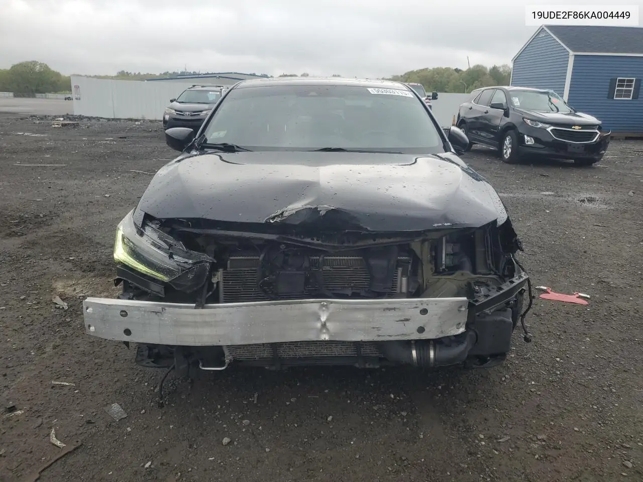 2019 Acura Ilx Premium A-Spec VIN: 19UDE2F86KA004449 Lot: 55303115