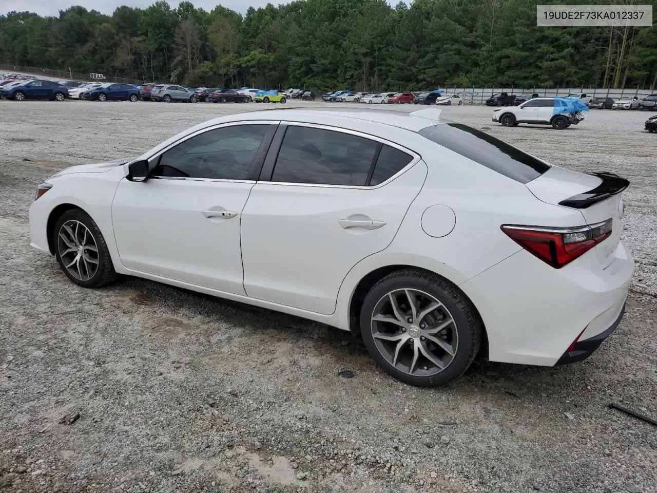 2019 Acura Ilx Premium VIN: 19UDE2F73KA012337 Lot: 60401005