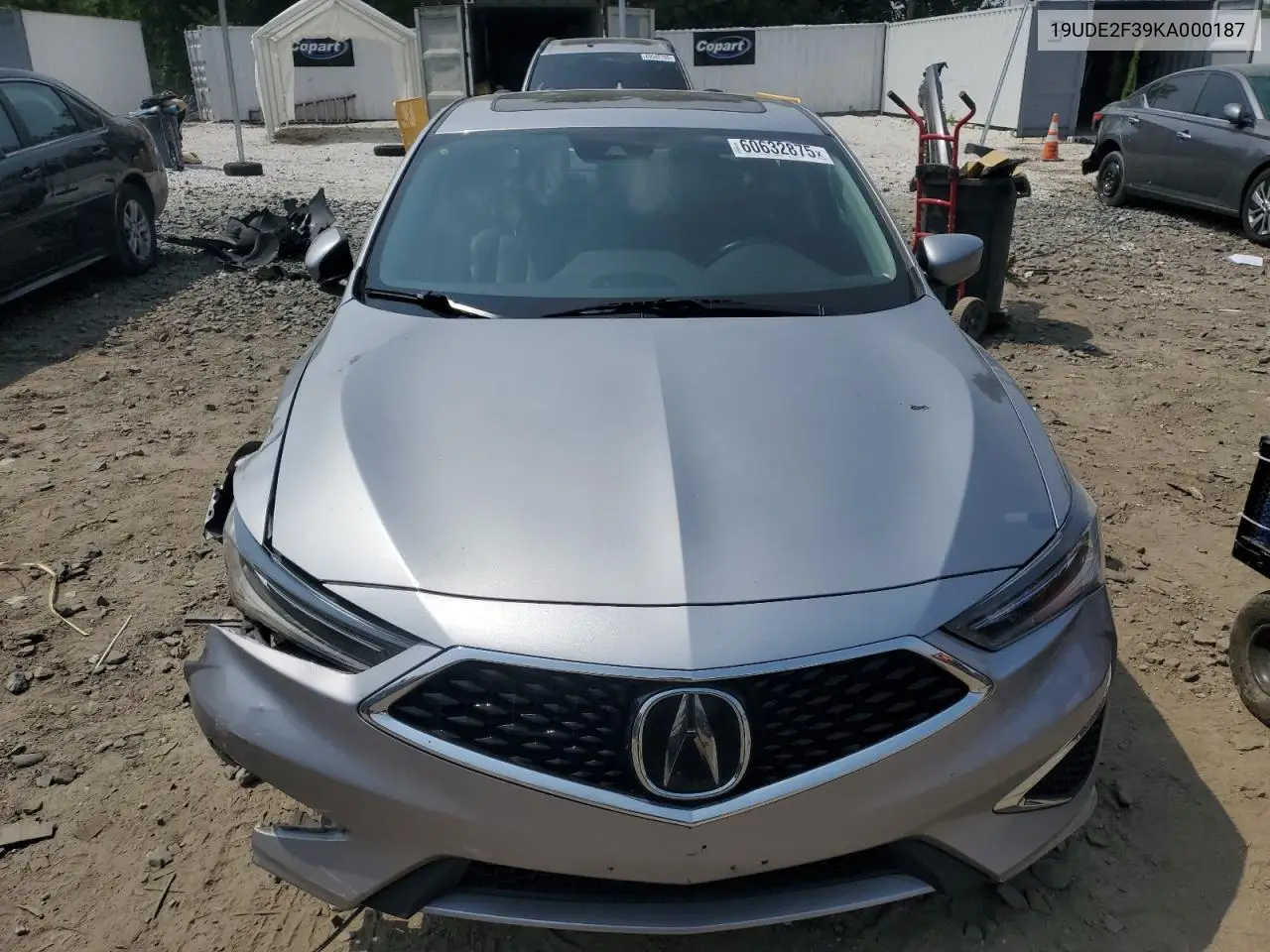 2019 Acura Ilx VIN: 19UDE2F39KA000187 Lot: 60632875
