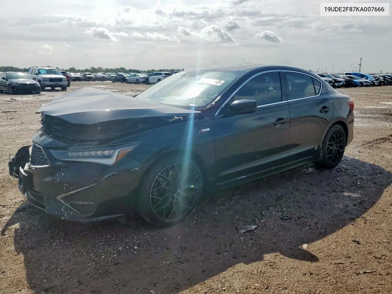 2019 Acura Ilx Premium A-Spec VIN: 19UDE2F87KA007666 Lot: 61097745