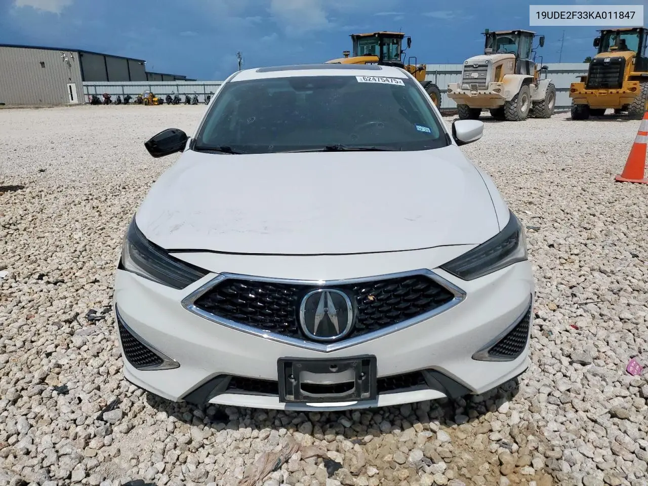 2019 Acura Ilx VIN: 19UDE2F33KA011847 Lot: 62475475