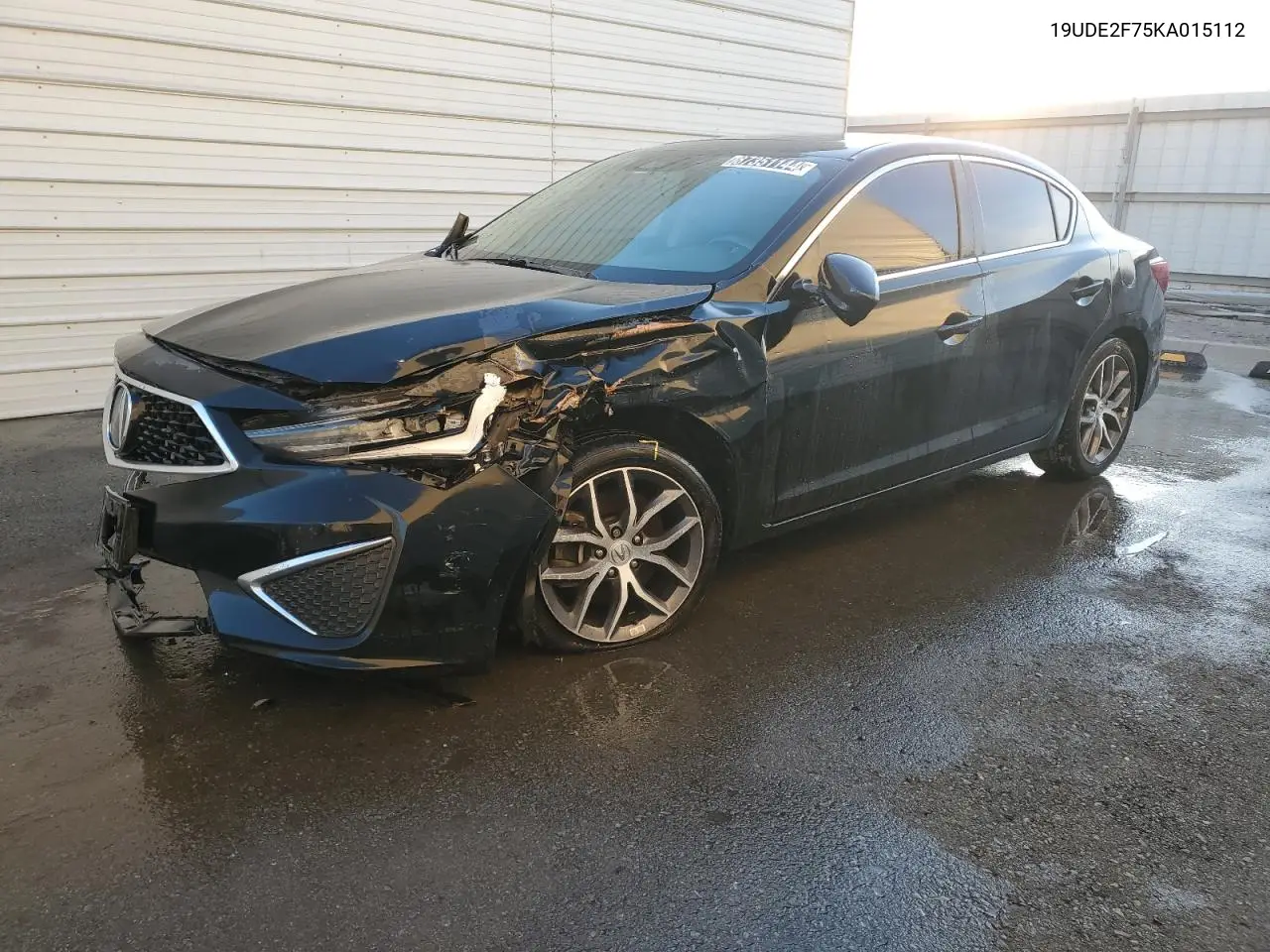 2019 Acura Ilx Premium VIN: 19UDE2F75KA015112 Lot: 87351144