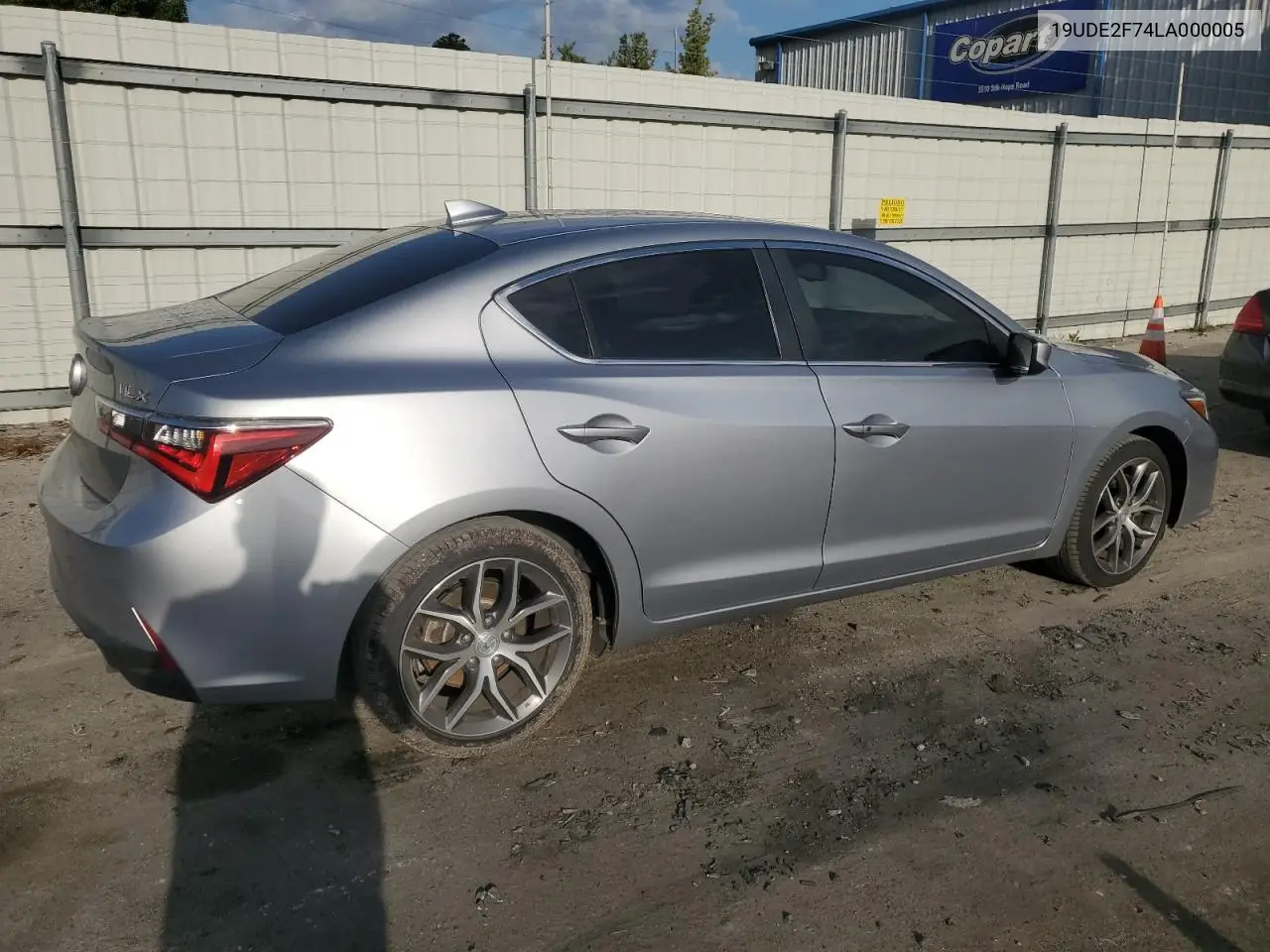 2020 Acura Ilx Premium VIN: 19UDE2F74LA000005 Lot: 50587265