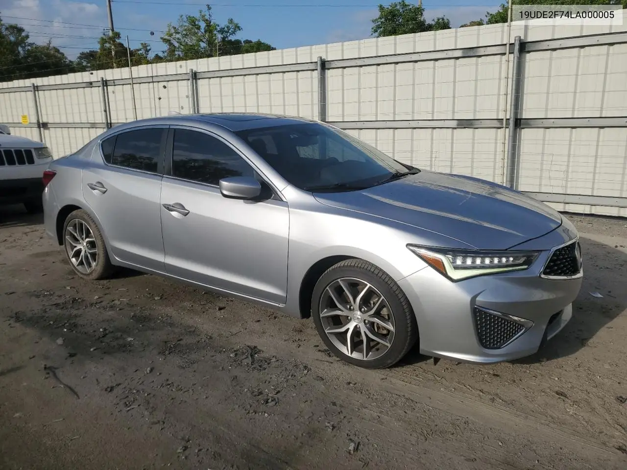 2020 Acura Ilx Premium VIN: 19UDE2F74LA000005 Lot: 50587265