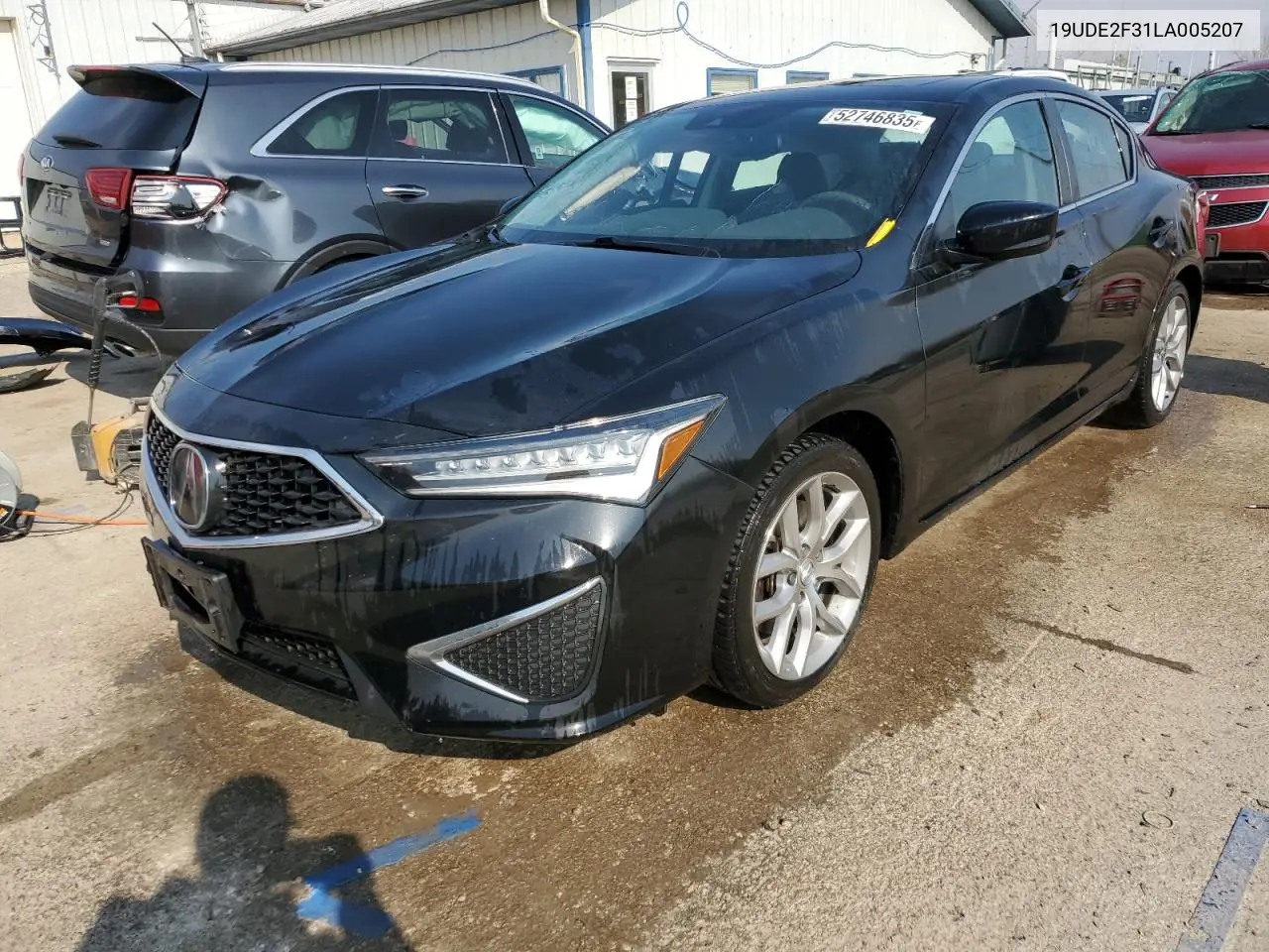 2020 Acura Ilx VIN: 19UDE2F31LA005207 Lot: 52746835