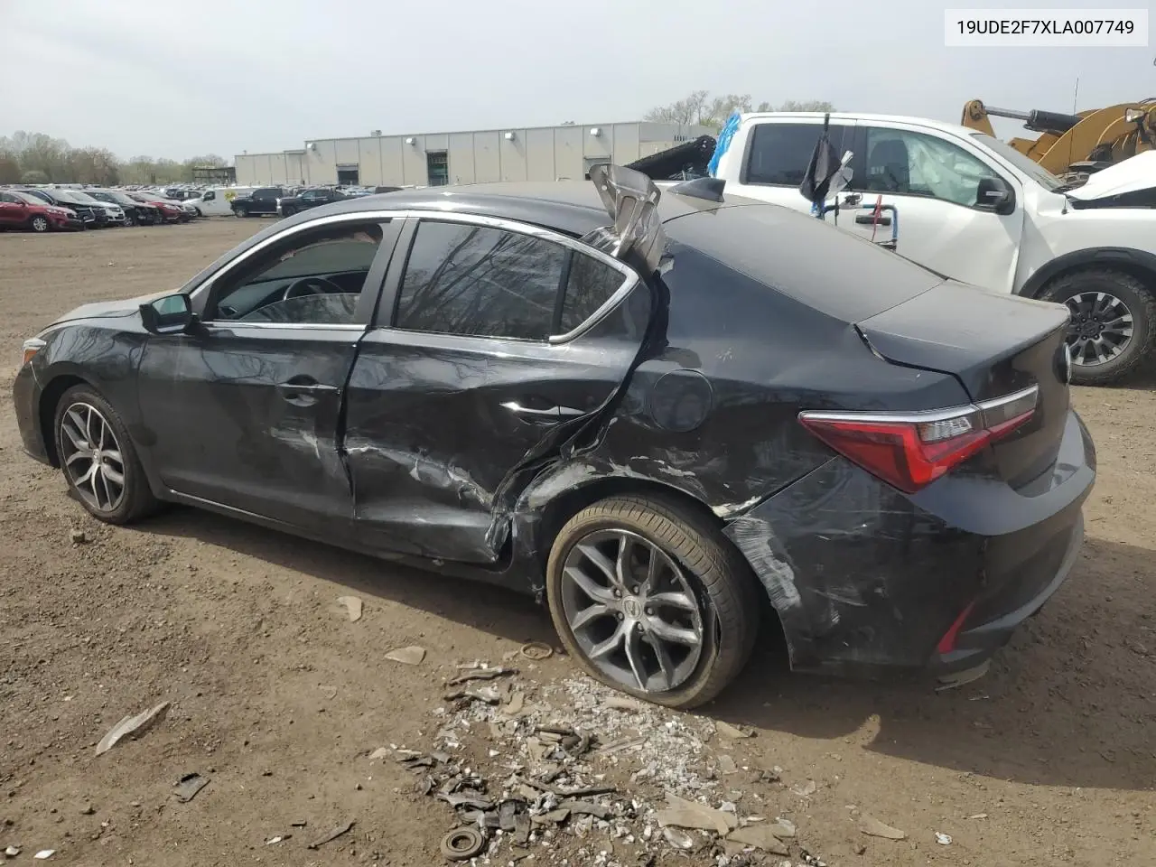 2020 Acura Ilx Premium VIN: 19UDE2F7XLA007749 Lot: 54244885