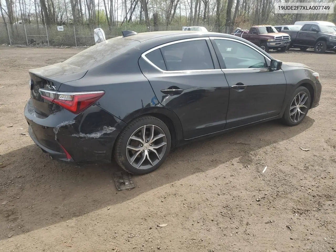 2020 Acura Ilx Premium VIN: 19UDE2F7XLA007749 Lot: 54244885