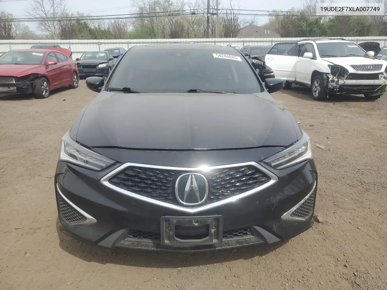 2020 Acura Ilx Premium VIN: 19UDE2F7XLA007749 Lot: 54244885