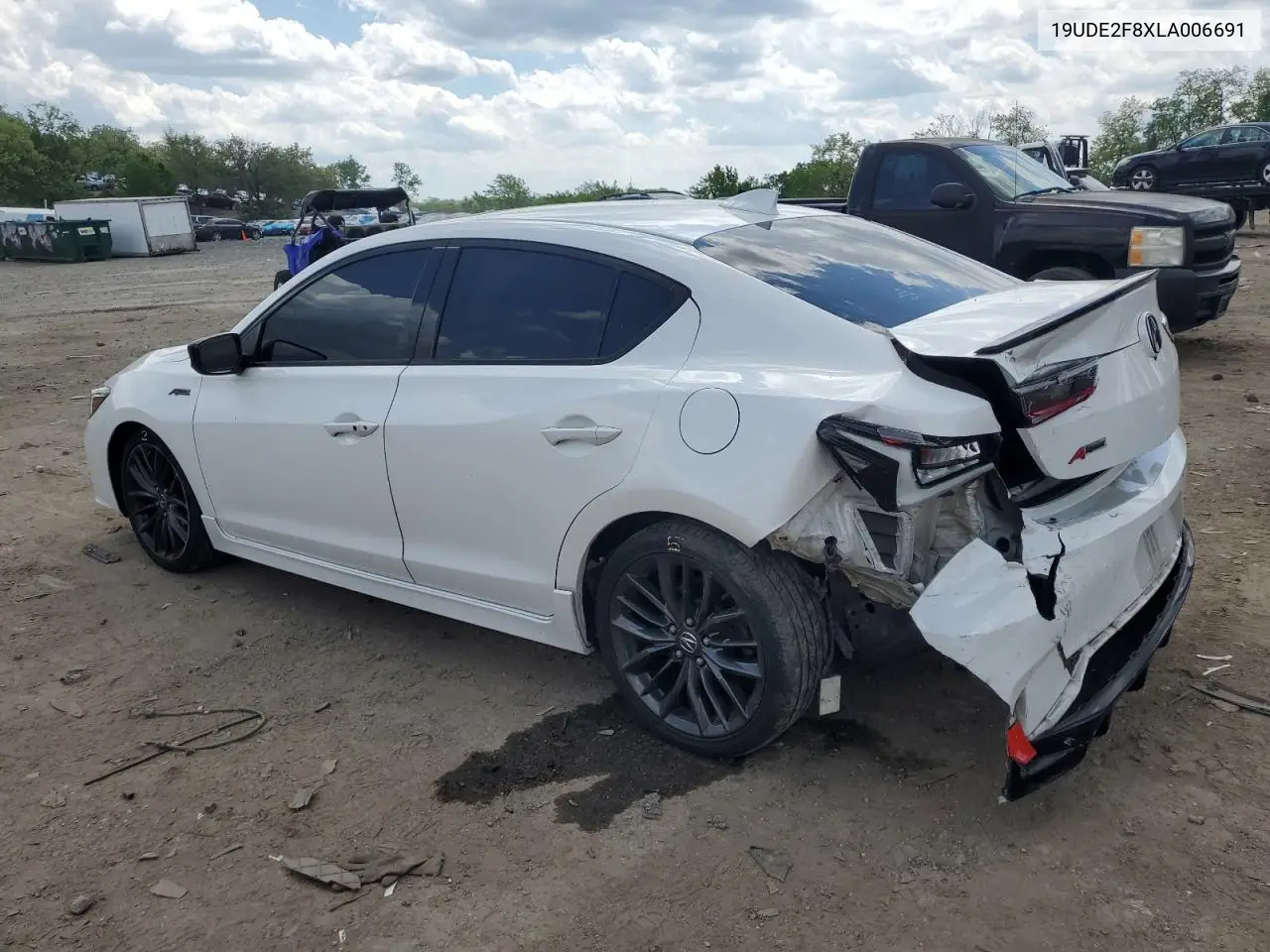 2020 Acura Ilx Premium A-Spec VIN: 19UDE2F8XLA006691 Lot: 55399215