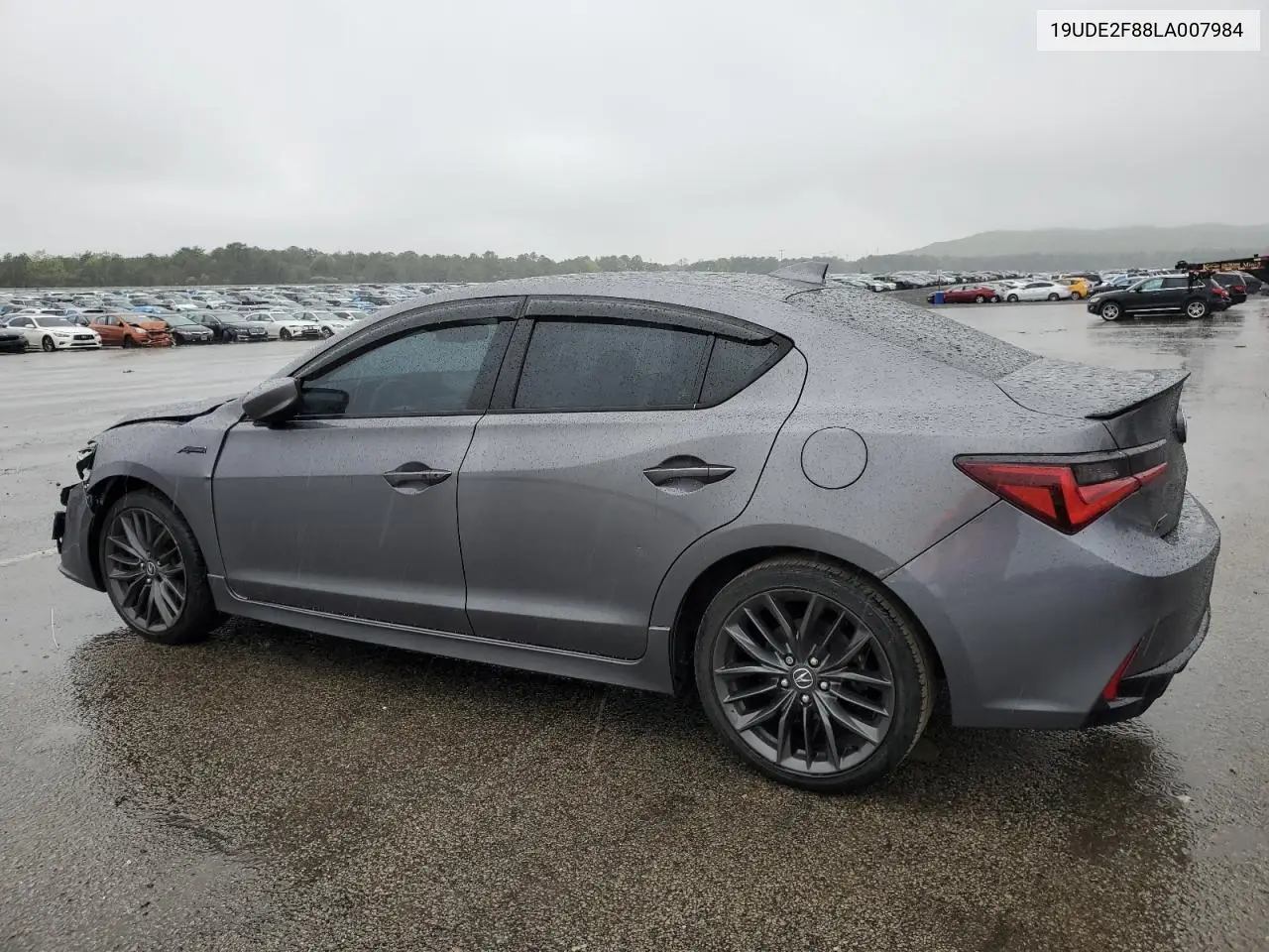 2020 Acura Ilx Premium A-Spec VIN: 19UDE2F88LA007984 Lot: 55659485