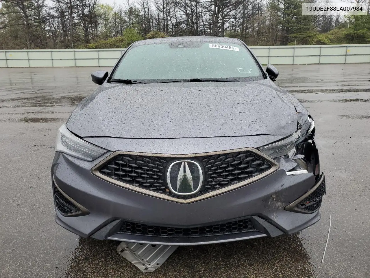 2020 Acura Ilx Premium A-Spec VIN: 19UDE2F88LA007984 Lot: 55659485