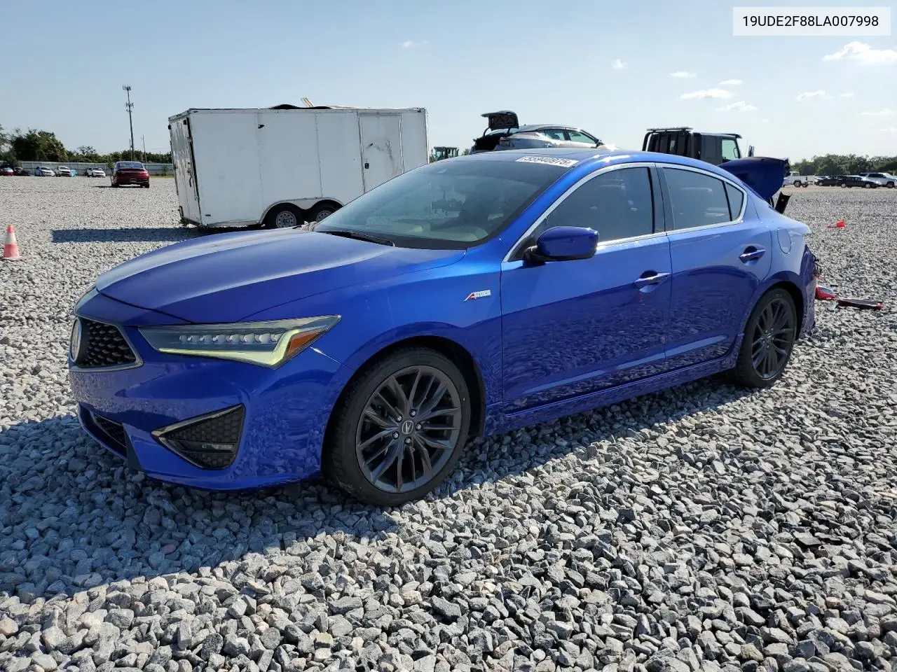 2020 Acura Ilx Premium A-Spec VIN: 19UDE2F88LA007998 Lot: 55940975