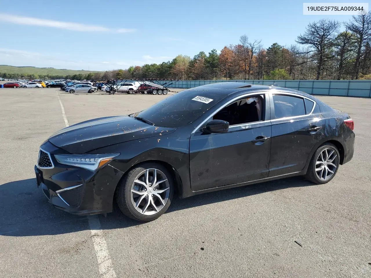 2020 Acura Ilx Premium VIN: 19UDE2F75LA009344 Lot: 55945385