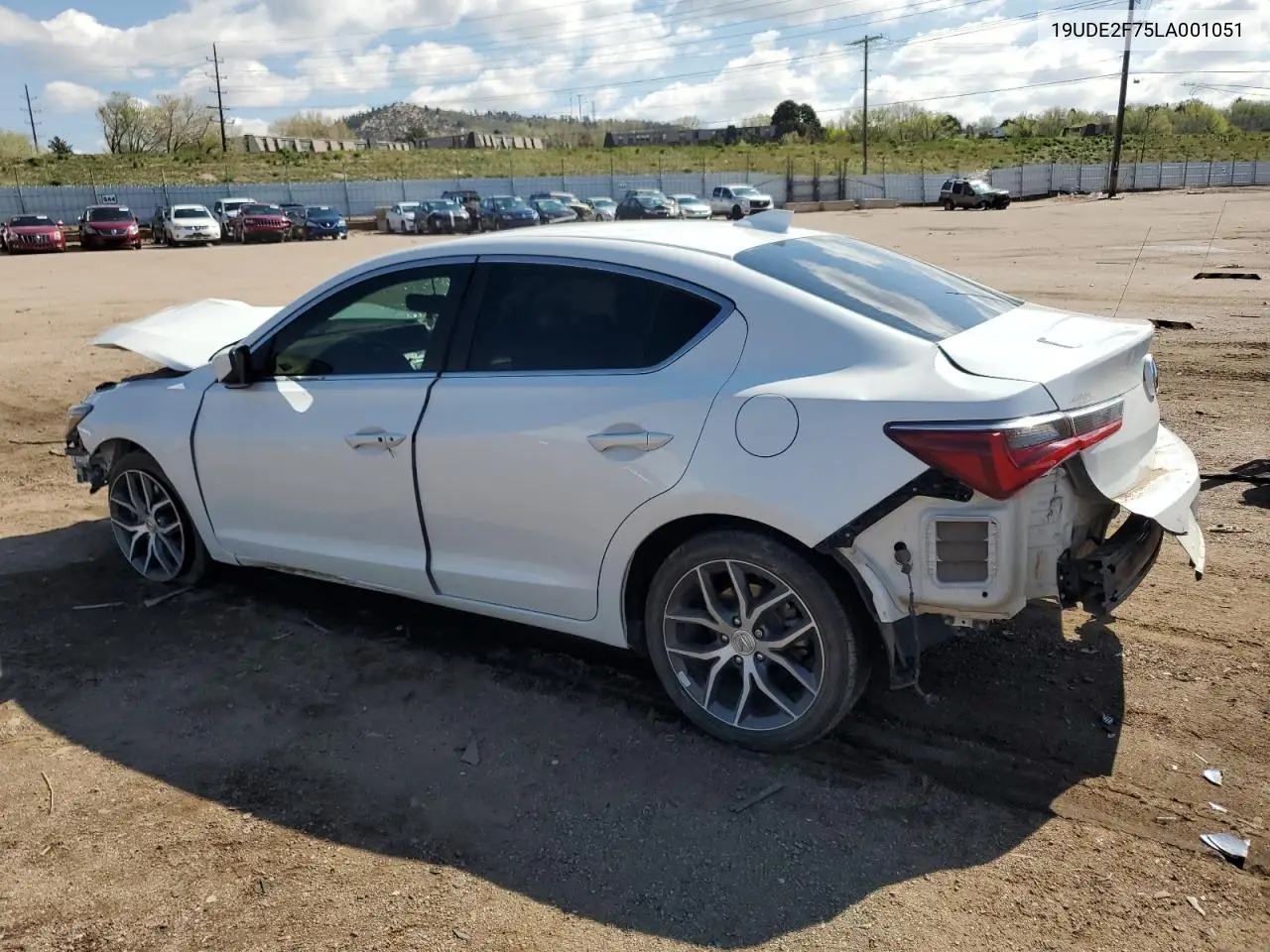 2020 Acura Ilx Premium VIN: 19UDE2F75LA001051 Lot: 56094885