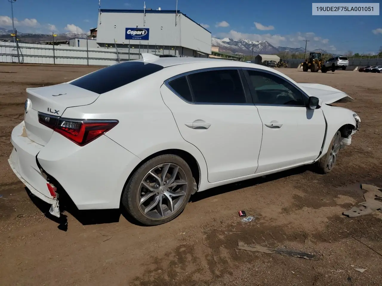 2020 Acura Ilx Premium VIN: 19UDE2F75LA001051 Lot: 56094885