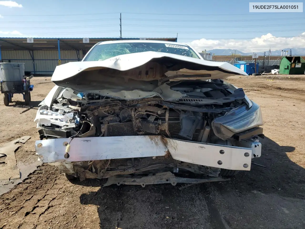 2020 Acura Ilx Premium VIN: 19UDE2F75LA001051 Lot: 56094885