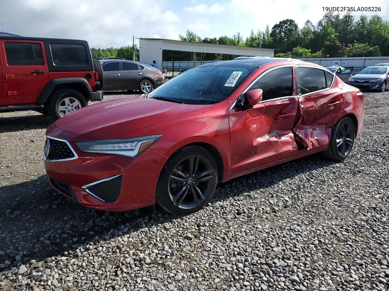 2020 Acura Ilx VIN: 19UDE2F35LA005226 Lot: 56106625