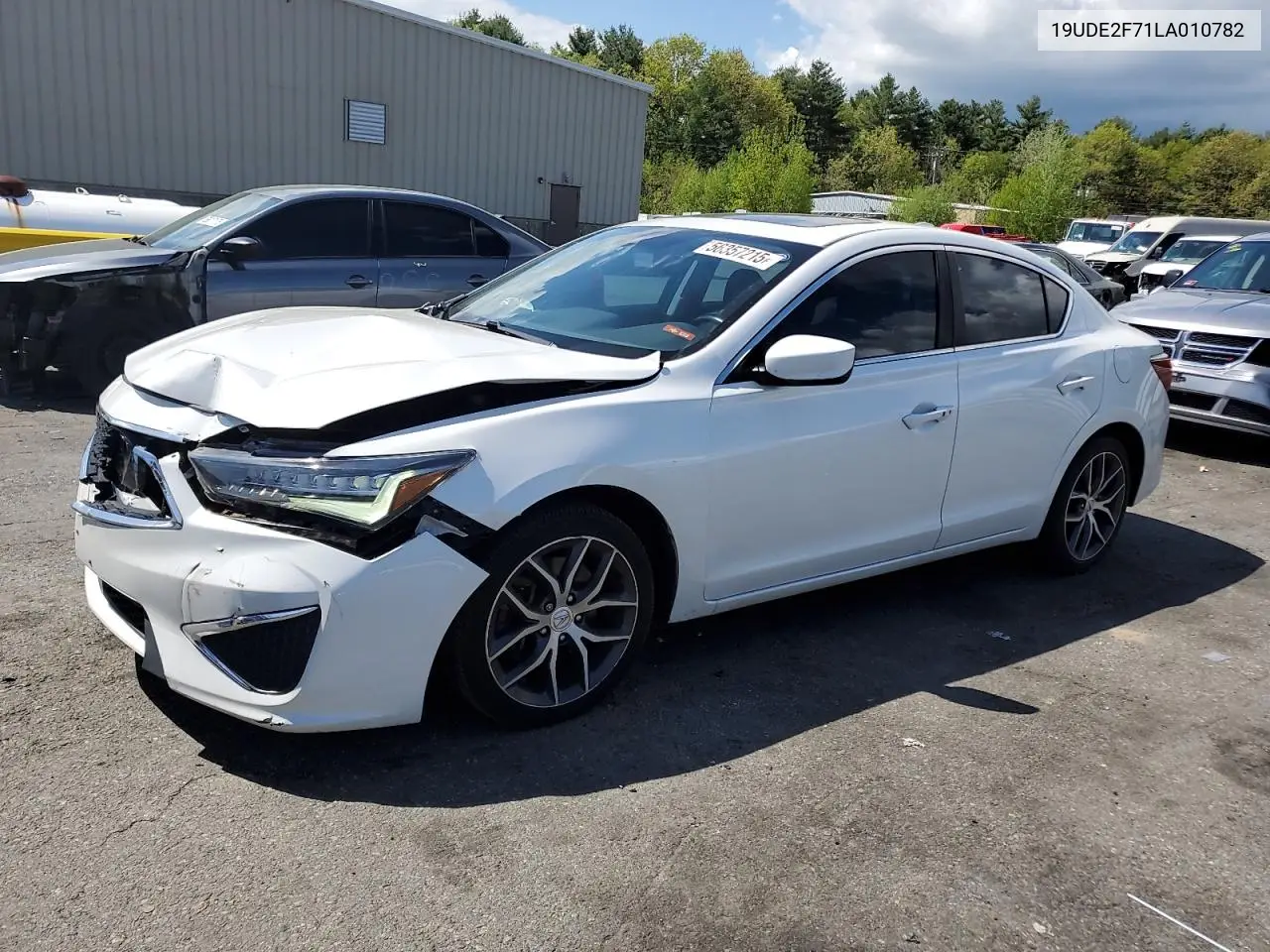 2020 Acura Ilx Premium VIN: 19UDE2F71LA010782 Lot: 56357215